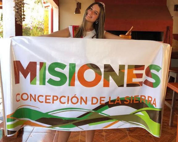 Tiziana Vignolles representará a Misiones en la elección de la reina nacional de los estudiantes 