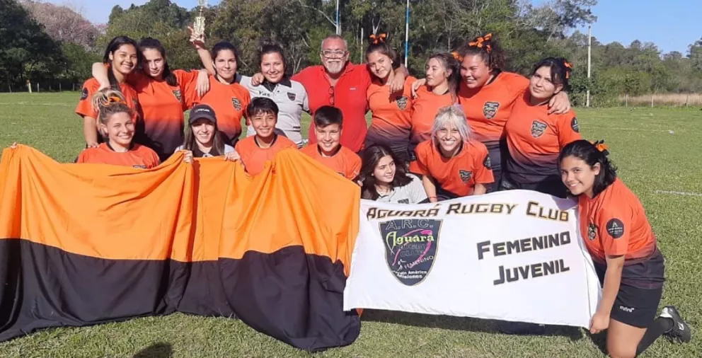Las juveniles de Aguará Rugby club a Córdoba para el torneo nacional