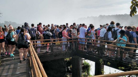 Tras la reapertura, Iguazú logró 30% más de turistas extranjeros que en 2019