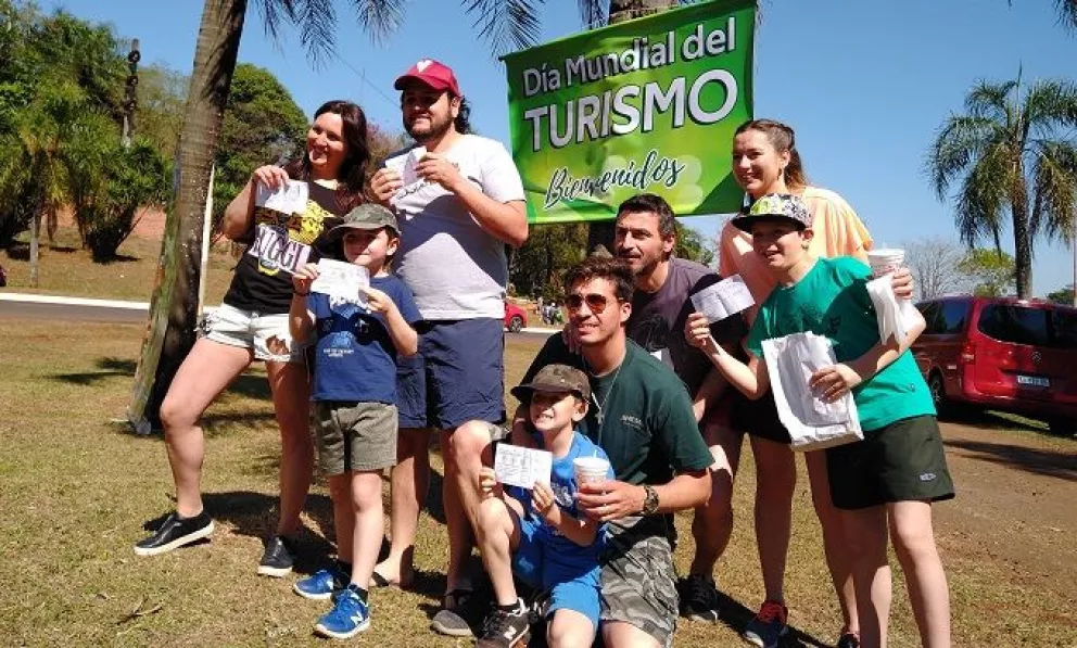 Iguazú: agasajarán a los turistas en el Día Mundial del Turismo