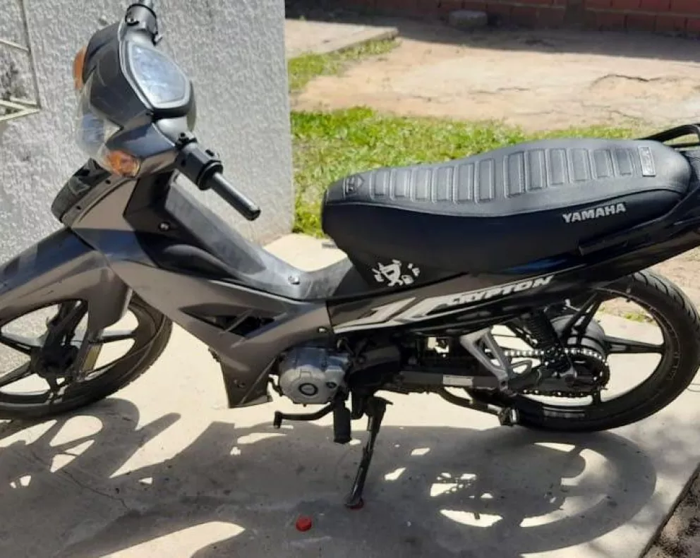 Incautaron en Ituzaingó una motocicleta vinculada a una estafa en Misiones