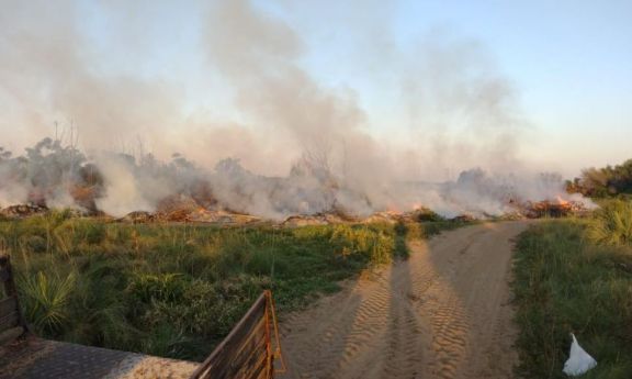 Ituzaingó: aplican fuertes multas a quienes provocan incendios