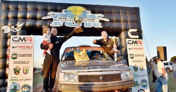 Rally: Lucas y Alejandro Ritter gritaron campeón en el Grupo A