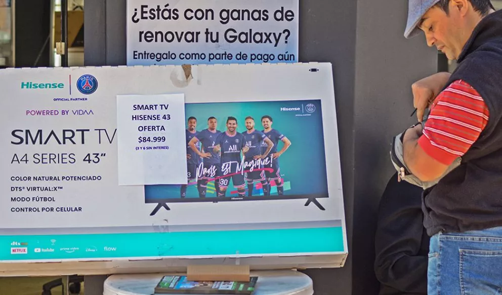 De cara al Mundial, faltan camisetas y arrancó la búsqueda de precios de TV led