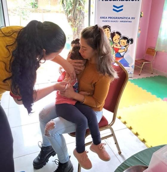 Iguazú: continúa la campaña de vacunación a los niños, este fin de semana realizarán acciones extramuro