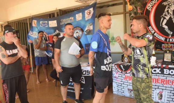 Esta tarde, pelea de kick boxing interprovincial en Jardín América 