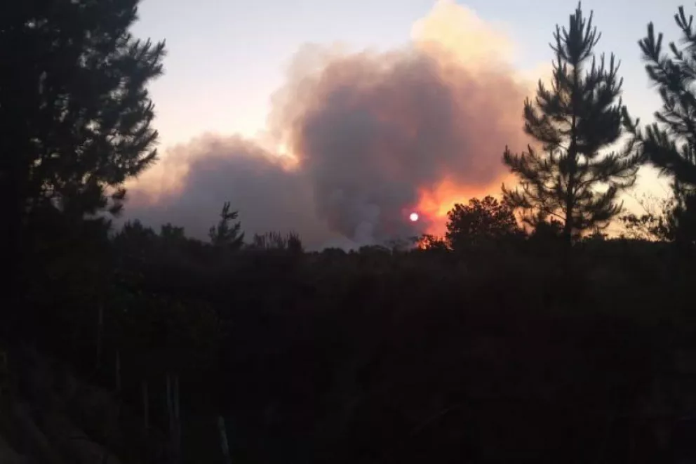 Loreto: controlan focos de incendios y esperan que se extinga el del Parque Iberá