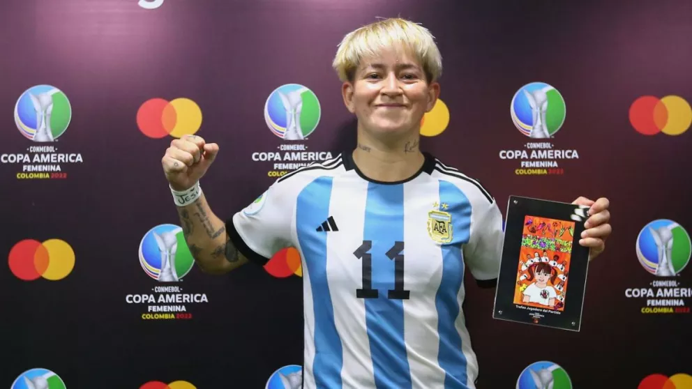 Cómo votar a Yamila Rodríguez para mejor futbolista femenina 2022