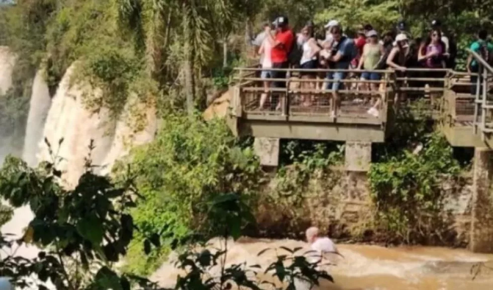 Confirman que el cuerpo encontrado en Brasil pertenece al turista que cayó desde el Salto Bosetti