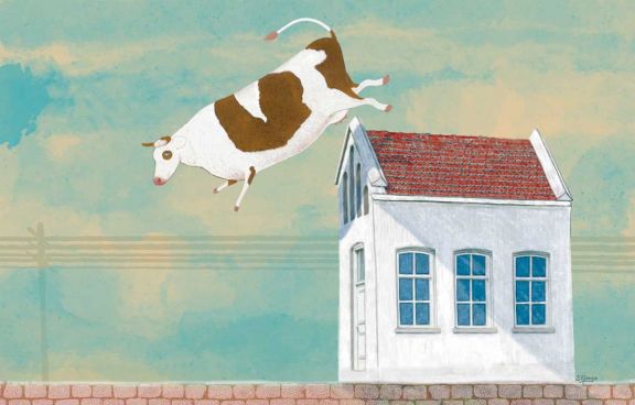 ¿Por qué las vacas se tiran de los techos?
