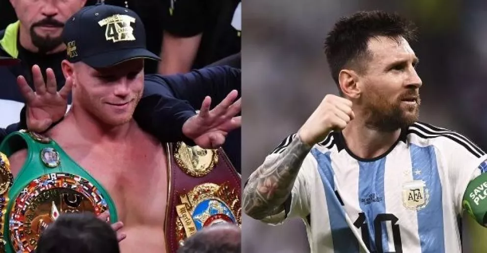 Canelo Álvarez le pidió disculpas a Messi: “Me dejé llevar por la pasión”