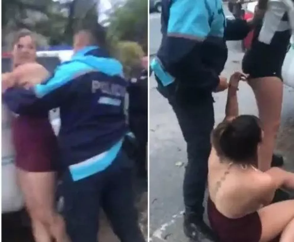 Mar del Plata: una joven sufrió una violenta toma de judo de un policía a la salida de un boliche 