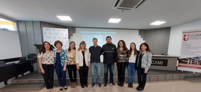 Doutor em ciências do esporte visitou Misiones e deu uma palestra