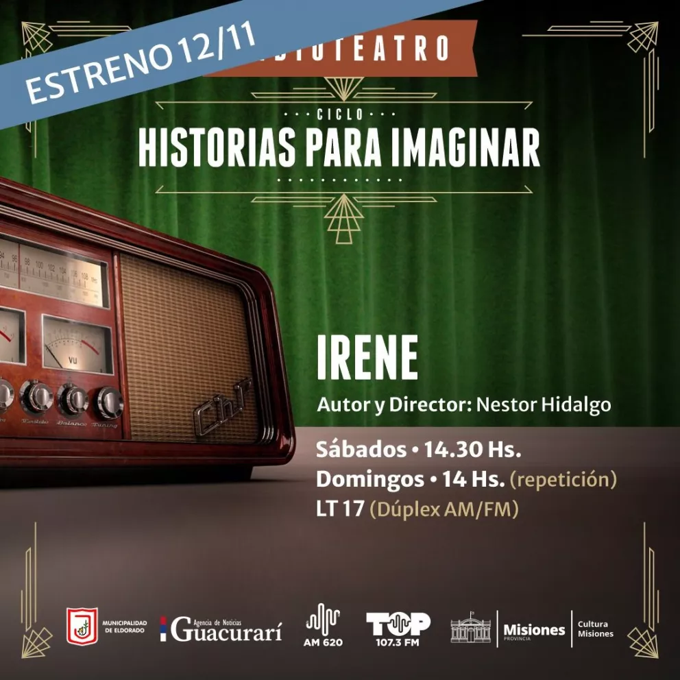 "Irene": nueva entrega del radioteatro misionero "Historias para imaginar"