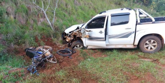 Siniestro vial sobre ruta 14 en San Vicente se cobró la vida de un joven de 23 años