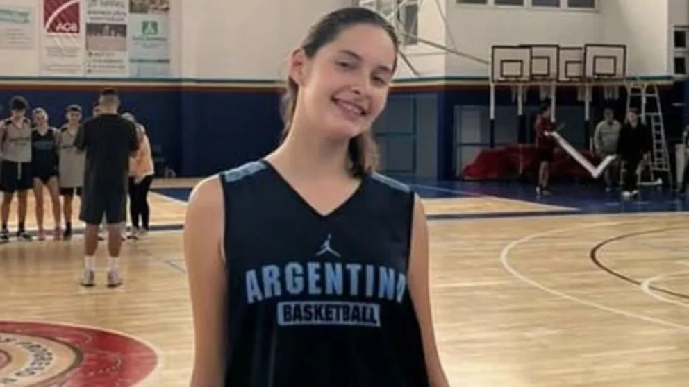 Básquet: Abril Ochoa fue convocada a la selección U15 que jugará el Sudamericano