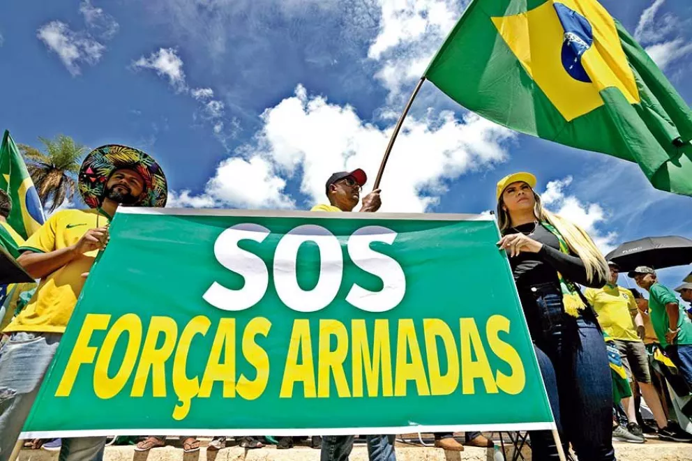 Bolsonaristas  siguen sin aceptar el triunfo de Lula