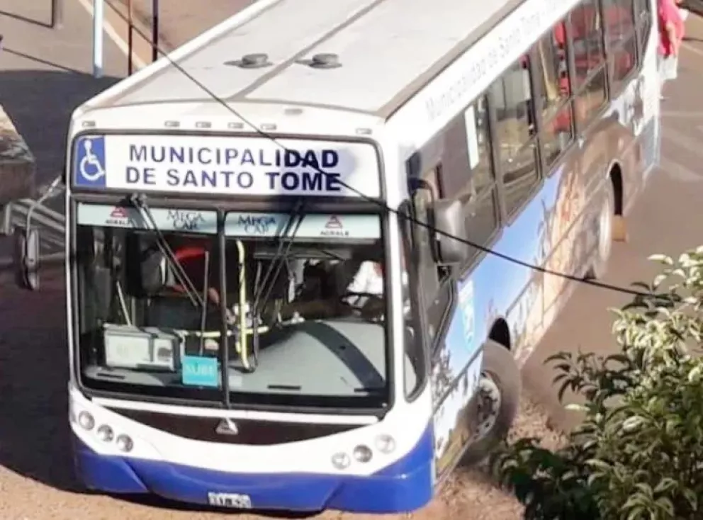 Santo Tomé: afirman que por ahora no se puede ampliar el recorrido del urbano