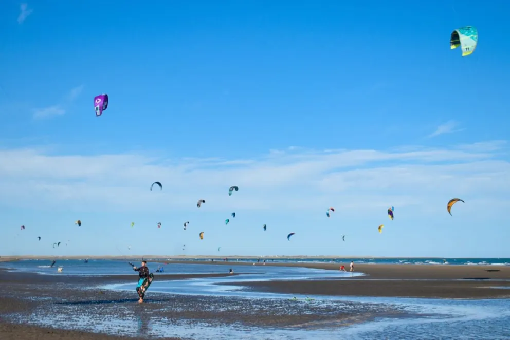 Kitesurf en El Cóndor.