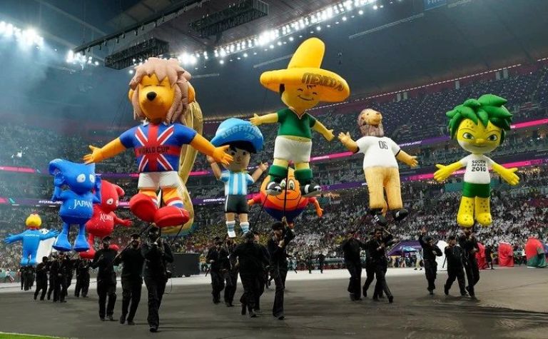 Qatar 2022 se puso en marcha con una ceremonia a pura fiesta y color 