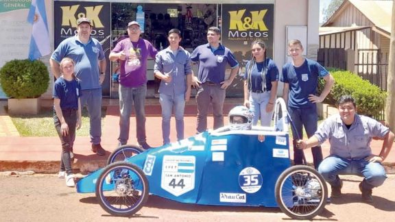 De San Antonio a Bariloche, alumnos competirán con su auto eléctrico