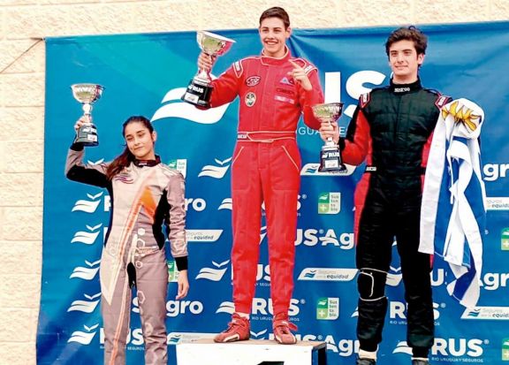 Mairu hizo podio en su debut en la Fórmula 3 Entrerriana