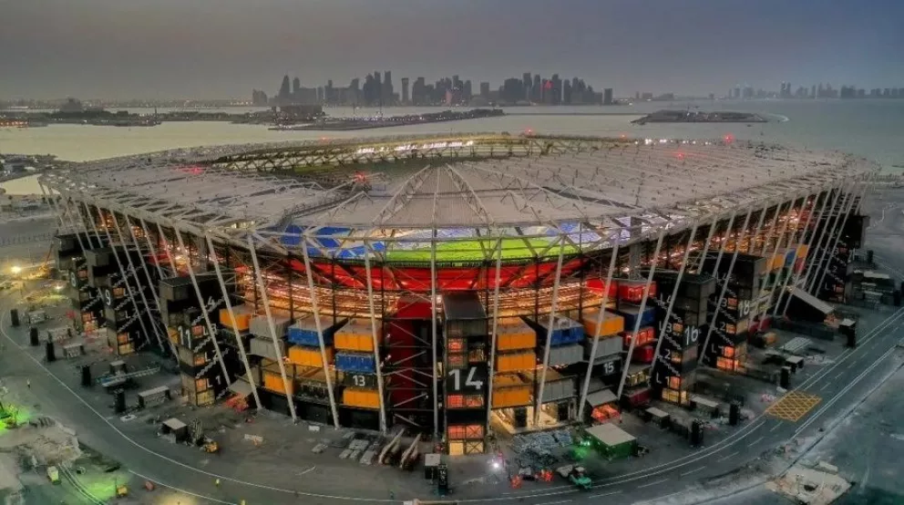El increíble Estadio 974 del Mundial de Qatar 2022: sustentable, y hecho con contedores