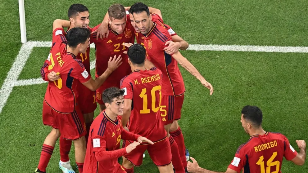 España vapuleó 7 a 0 a Costa Rica y consiguió la mayor goleada mundialista de su historia