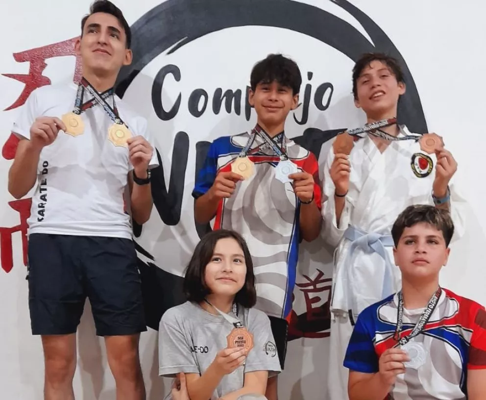 Destacada participación de los alumnos del Complejo Nintai en el Nacional de Karate 