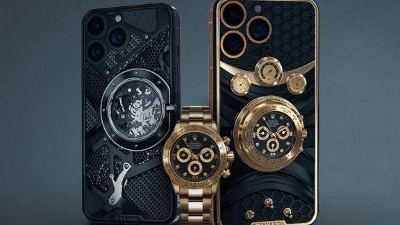 Locura total: lanzan un iPhone de 40 millones de pesos que tiene un Rolex incrustado
