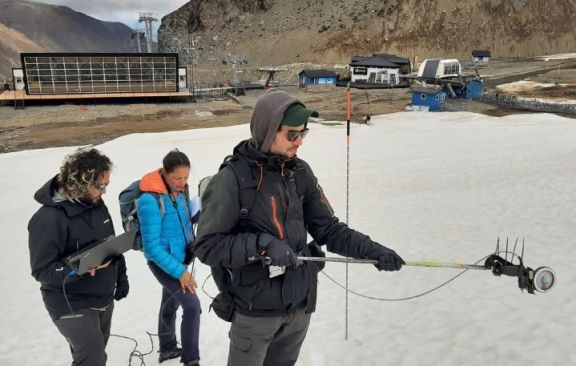 Patagonia: investigan con imágenes satelitales el derretimiento acelerado de mantos de nieve