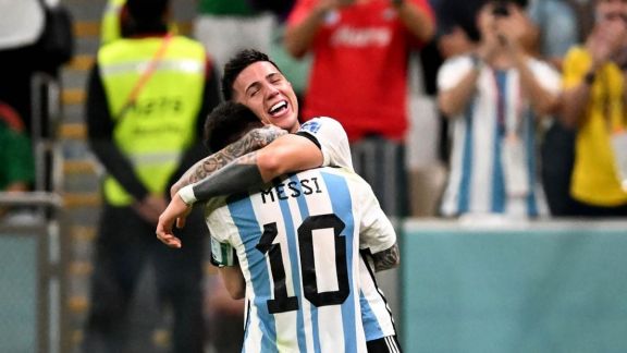 Enzo Fernández: "Se me cumplió el sueño de hacer un gol en un Mundial" 