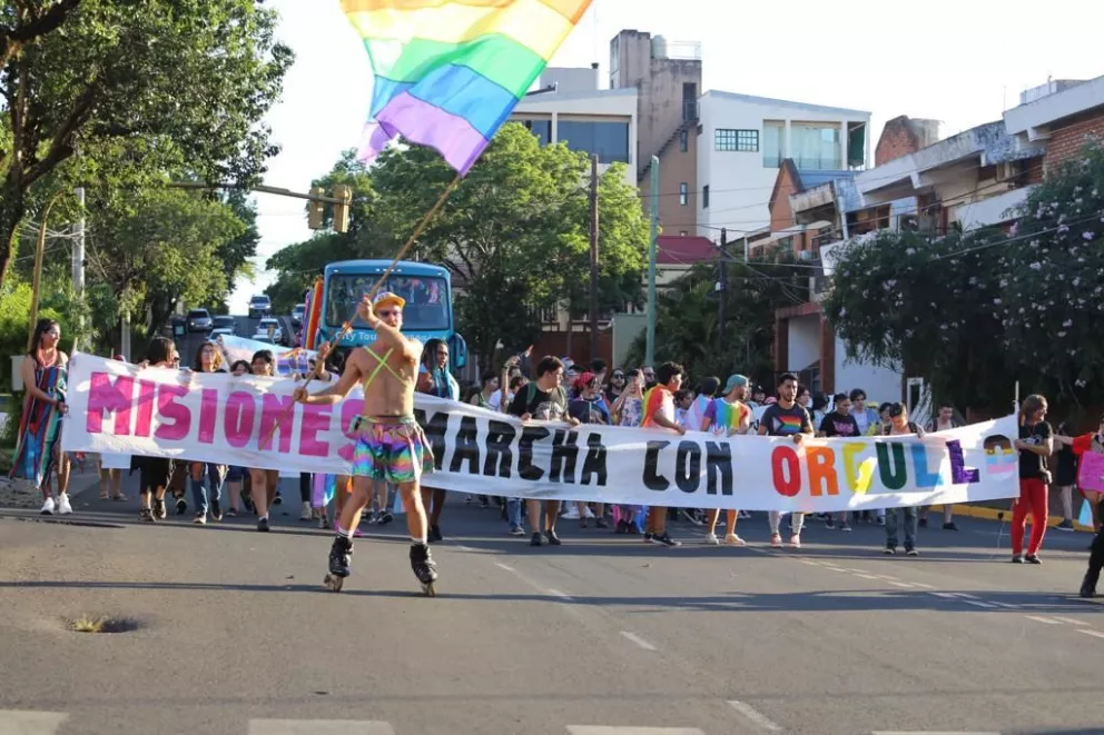 La comunidad LGBTIQ+ marchó por sus derechos y por más visibilización