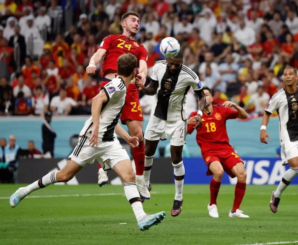 Alemania empató 1-1 con España, pero su futuro en el Mundial Qatar 2022 sigue comprometido