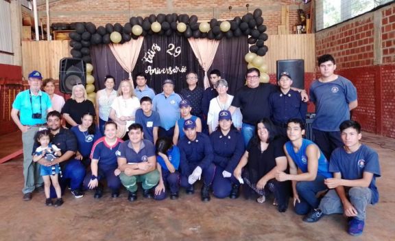 La Asociación de Bomberos Voluntarios de Puerto Libertad conmemoró su 29º Aniversario