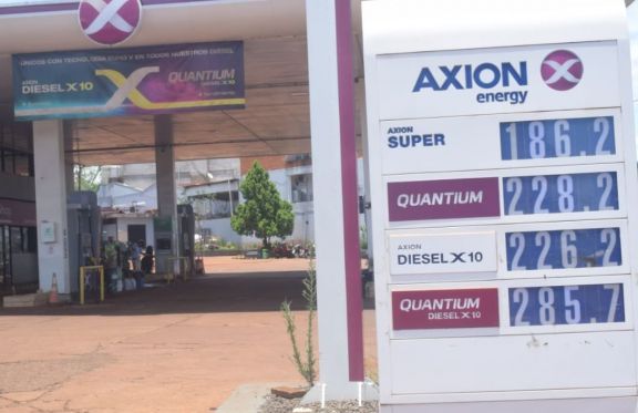 El aumento del precio del combustible en distintas localidades