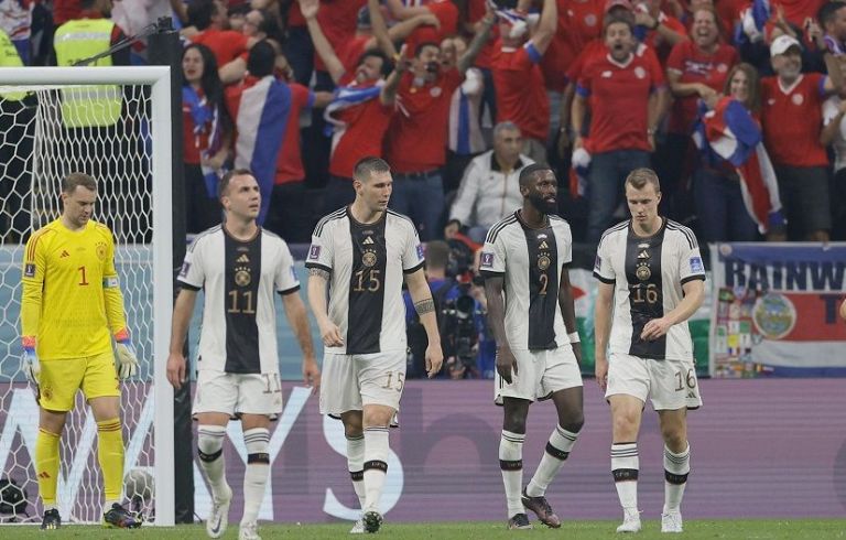 Alemania goleó a Costa Rica pero volvió a quedarse afuera del Mundial en primera ronda 