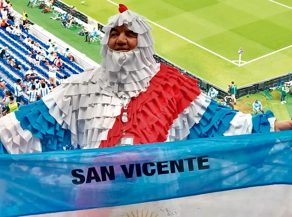 De San Vicente a a Qatar para ver de cerca a Messi