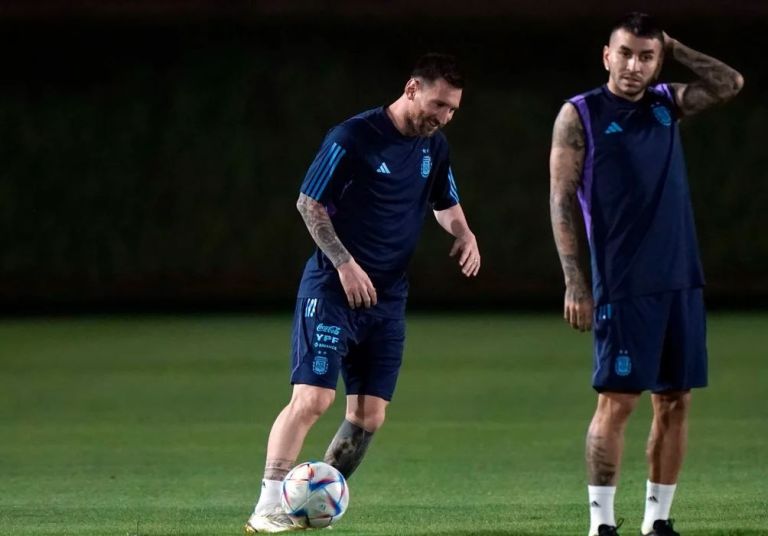 Con Di María out, el equipo que probó Scaloni Con Di María out, el equipo que probó Scaloni