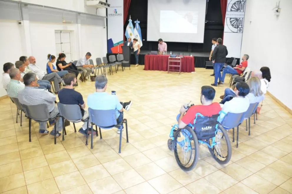 Brindaron taller sobre condiciones laborales en Virasoro