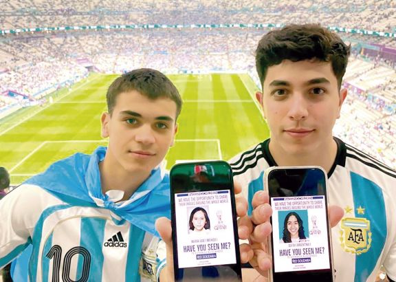 La búsqueda de Sofía Herrera llegó al Mundial de Qatar