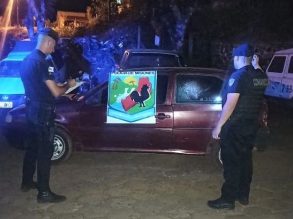 En Irigoyen secuestraron un auto robado un rato antes en Brasil, sus dos ocupantes escaparon