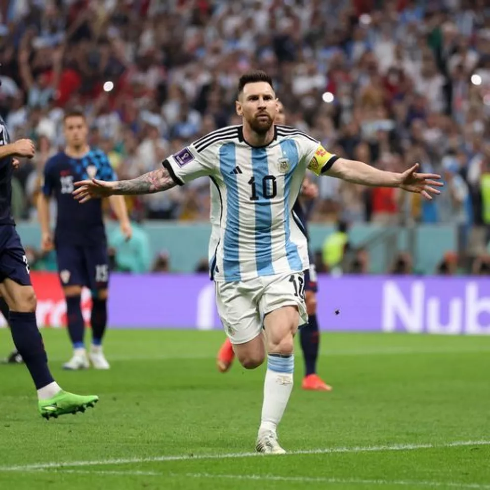 Lionel Messi es el máximo goleador de la historia de Argentina en Mundiales