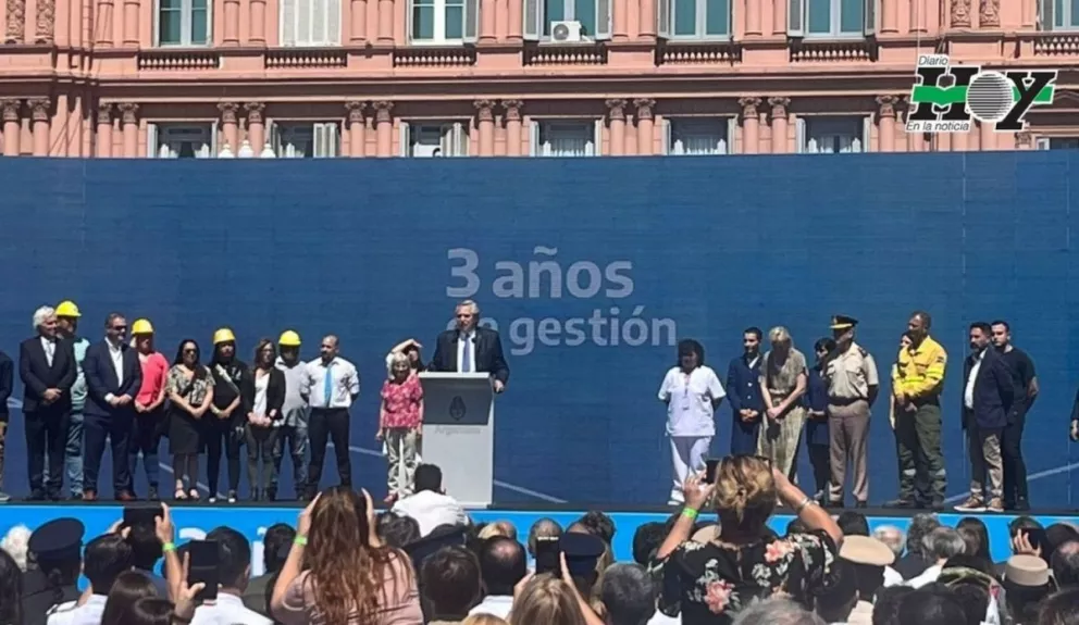 Alberto Fernández: ''No permitiré que los que han entregado el país, vuelvan a hacerse cargo de la Argentina ''