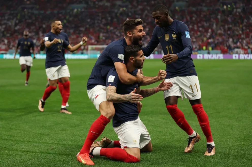 Francia le ganó a Marruecos y será rival de Argentina en la final de la Copa del Mundo