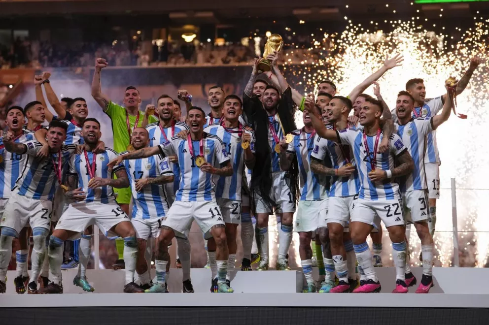 Argentina consiguió su tercera copa del mundo 