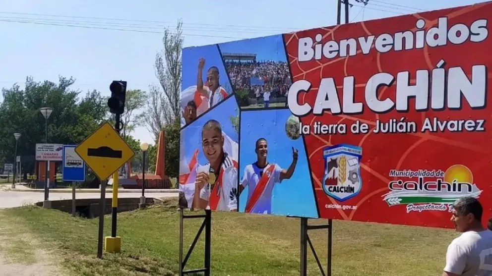 Homenaje a los campeones: Julián Álvarez será recibido en Calchín como ciudadano ilustre 