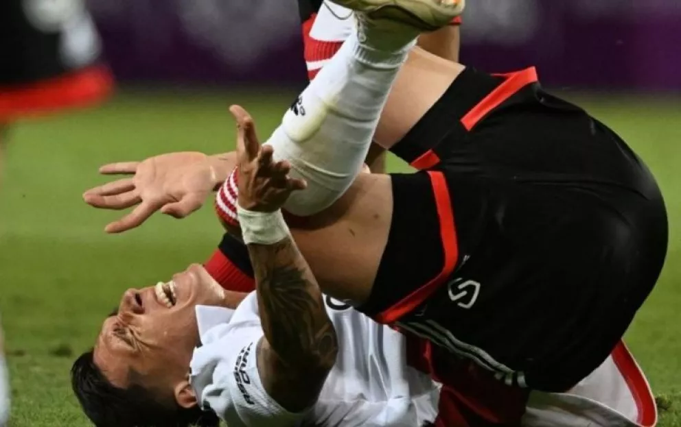 River Plate confirmó que Matías Kranevitter sufrió una fractura en el tobillo derecho