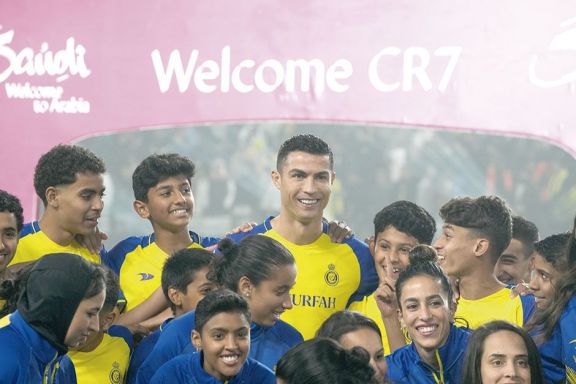 Cristiano Ronaldo fue presentado en Arabia