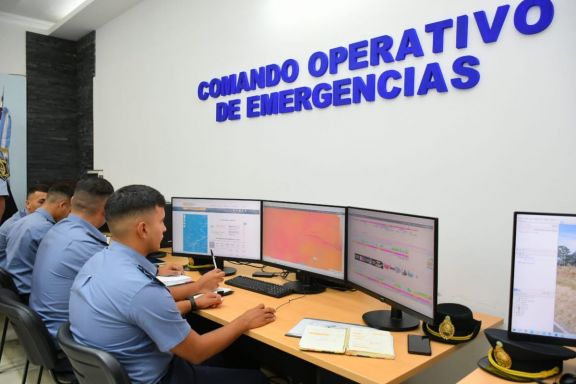 Incendios: destacan la función del Comando Operativo de Emergencia de Corrientes